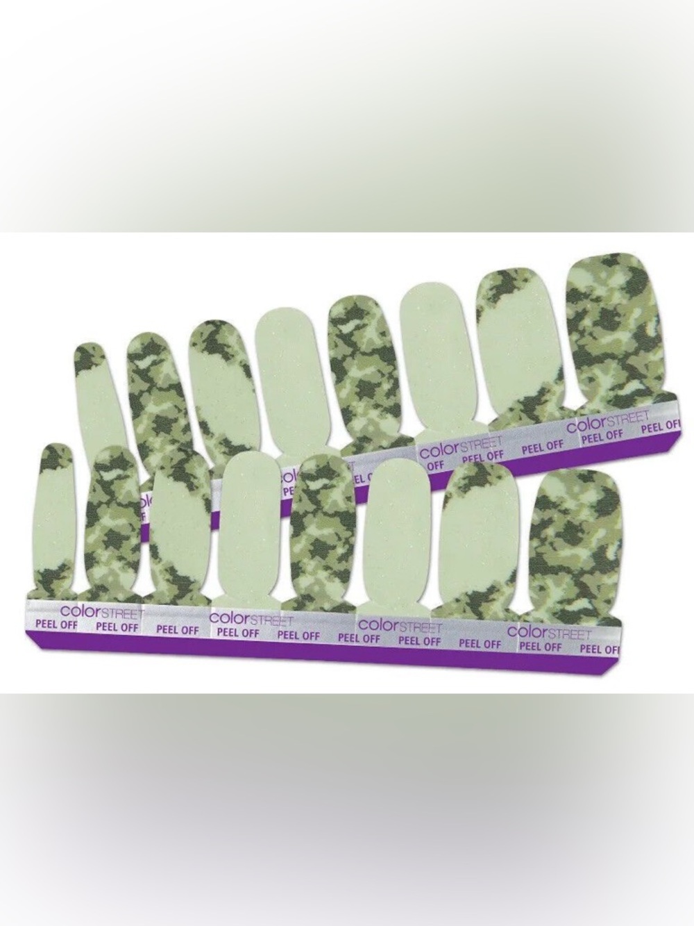 Color Street Camo to my Rescue Nail Strips Brand New